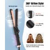 360° Airflow Styler Curling Iron - 1.25 Inch Hair Straightener