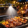 Portable LED BBQ Grill Light – Handle-Mount Clip-On Flashlight for