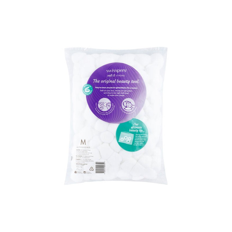Swisspers Cotton Wool Balls 200 Pack