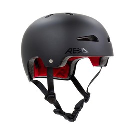 REKD Elite 2.0 Helmet, Fully Certified with Adjustable Padding, For All Action Sports, Black L-XL 57-59cm