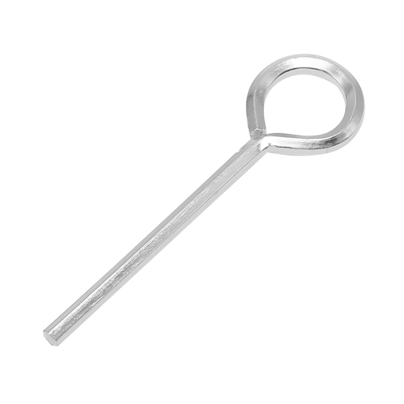 Vkinman 10Pcs 1/8 inch Allen Wrench Keychain Standard Hex Dogging