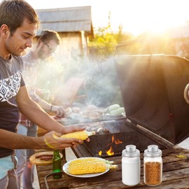 Tolare 10 Pcs Mason Jar Lids Set - Regular Mouth & Wide Mouth Shaker Lids, Stainless Steel, Silver
