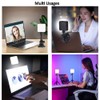 Video Conference Lighting Kit, Dimmable Computer Laptop Light with Suction