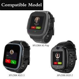 Harikiri Straps Compatible with XPLORA X5/XGO3/XGO2,Nylon Replacement Straps with Xplora Kids Smartwatch XPLORA X5 Play/XGO3/XGO2, for Boys and Girls