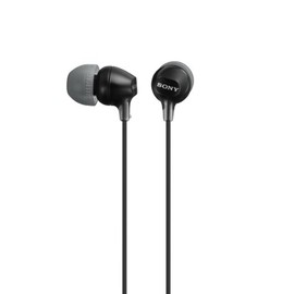 Sony MDREX15LP in-Ear Earbud Headphones, Black, Model Number: MDREX15LP/B