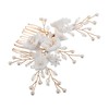 PACKOVE Bridal Hair Comb with Embellishments Elegant European Style Wedding