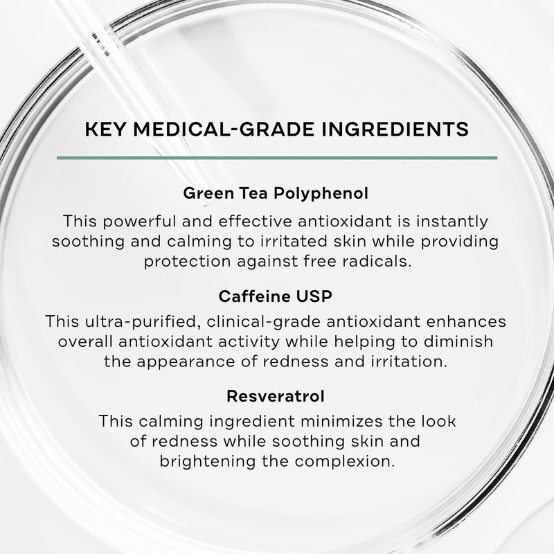 Replenix Redness Reducing Triple AOX Serum, Hydrating Medical-Grade Antioxidant Facial