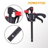 POWERTEC 71597 36 Inch Bar Clamps with Spreader, Trigger Clamps