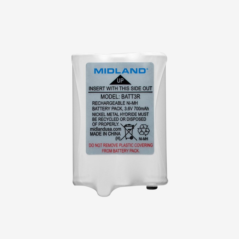 Midland® – AVP14 Rechargeable Battery Packs LXT600, T50 T60, White,