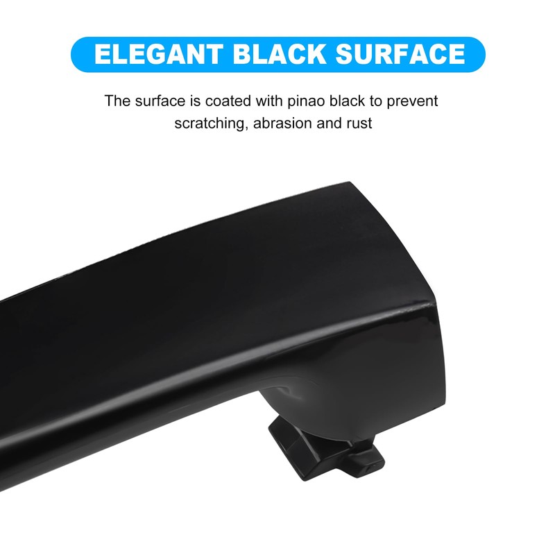 JDMON Black Exterior Door Handles Replacement for Lexus GX460 Toyota