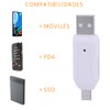 REY USB to Micro USB Adapter with SD/Micro SD Card