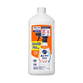 Kyukutto Afterraku Mist Refill, 25.4 fl oz (750 ml), For Prewashing Before Washing in the Dishwasher