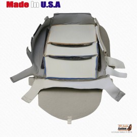 US Auto Nation 832-790-4949 For 2009 2010 2011 201 22013 2014 Acura TSX Driver Passenger Leather Cover Gray - Passenger Bottom