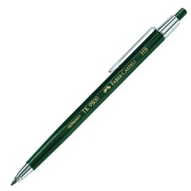 Faber-Castell 139500 HB 1pieza(s) lapicero - Lápiz mecánico (Negro, Verde, De plástico, HB)