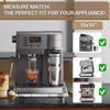 YUNEASELF Sliding Tray for Coffee Maker: Acrylic Appliance Slider with