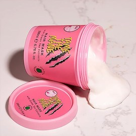 So…? SNS Pink Tame The Mane Hair Mask 200 ml – Mascarilla Capilar Hidratante y Nutritiva para Cabello Seco y Dañado, Reparación Profunda con Brillo y Suavidad