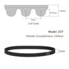 Kozelo Set of 2 2GT Closed Loop Timing Belt [Pitch