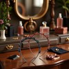 2Pcs Black and Brown Double Bangs Hairstyle Hairpin Headband With