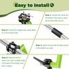 Yomoho Upgraded Weed Eater Handle, Ergonomic String Trimmer Handle with