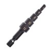 3PCS HSS Cobalt Stepped Drill Bit Set Practical Black Nitride