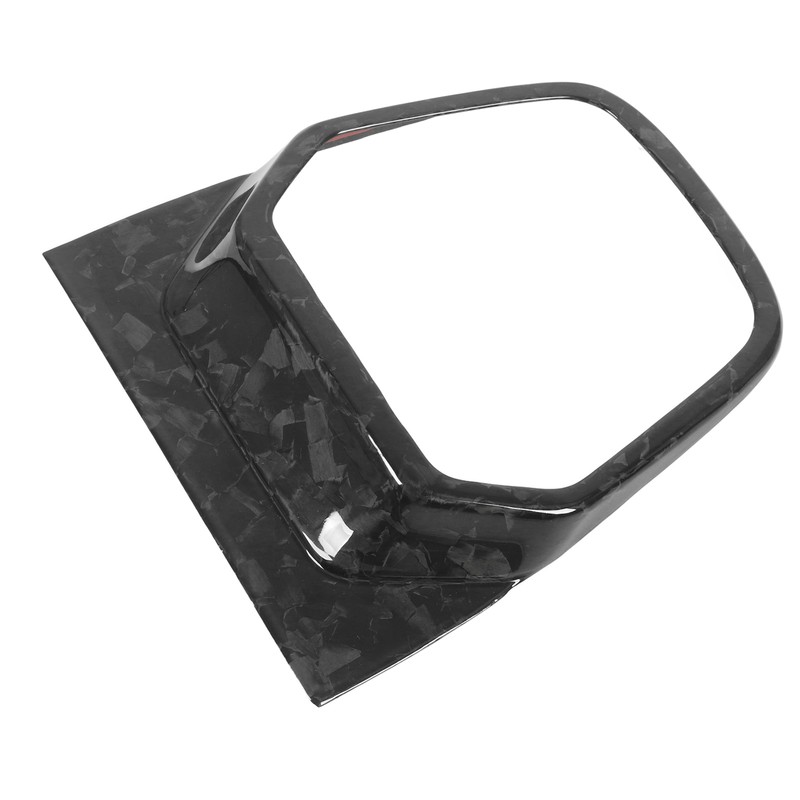 Car Gear Box Cover Trim Carbon Fiber Console Shifter Panel