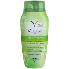 Vagisil Healthy Detox Wash Tea Tree, Eucalyptus, Neem & Rosemary 12 OZ