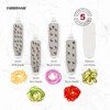 Farberware Professional Foldable Fruit And Vegetable Spiralizer Slicer Easy Store
