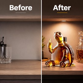 Turtle-Shaped Glass Decanter for Home Bar Display – 320 mL Novelty Bottle for Drinks, Décor & Gifting