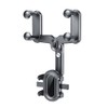 Rearview Mirror Car Phone Holder 360° Rotatable and Retractable Adjustable