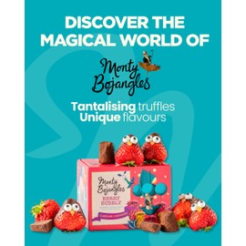 Monty Bojangles Berry Bubbly | 2 Gift Boxes - Choose from 10 Flavours | Cocoa Dusted Truffles, 2 x150g (Gift Pack 300g)