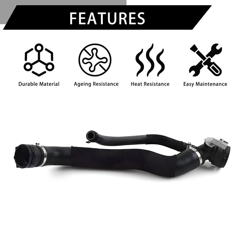 LR042893 Engine Bottom Radiator Coolant Lower Hose Pipe Compatible with