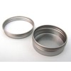 10x 10ml Aluminium Lip Balm Pots 10ml Capacity Empty Small