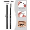 Eyeliner Waterproof Black, 2 Pieces, Soft & Smooth Glide Gel
