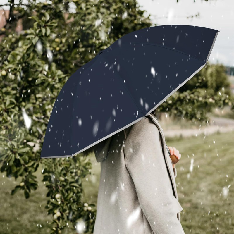 Pioggistar Windproof Umbrella for Men and Women, Inverted Umbrellas 10