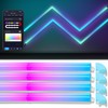 LPMYLMC Smart LED Wall Lights 8Pcs, RGB-IC Glide Wall Lights