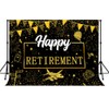 Retirement Backdrop, Farewell Photography Backgrounds, 7x5ft