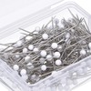 Box of 100 Stainless Steel Needles Strong and Durable Multi-Purpose