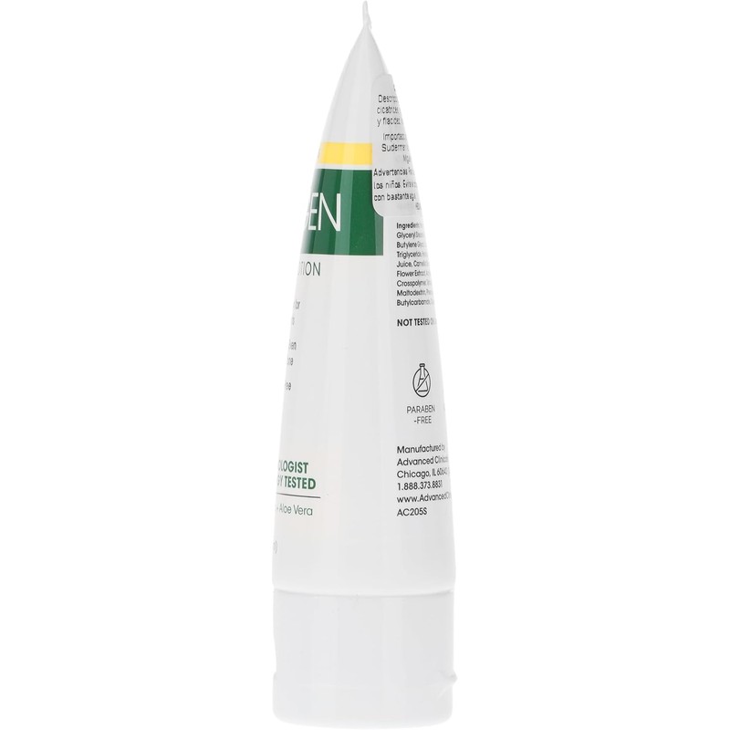 ADVANCED CLINICALS LOCION DE RESCATE PARA LA PIEL CON COLAGENO,
