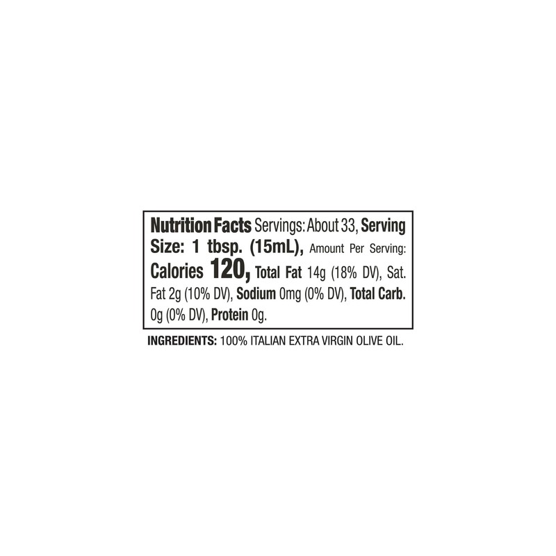 DeLallo Extra Virgin Olive Oil, 16.9 oz Bottle (2 Pack),