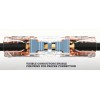 ITDsales WAGO Lever Nuts 221-2401 Inline Splicing Connectors with Case