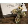 Cassiani Murano Art Deco Collection Glass Cross