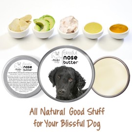 The Blissful Dog Curly-Coat Retriever Unscented Nose Butter, 4-Ounce