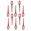 Spares2go Plastic Blades for Garden Gear G0705 D9531 Cordless Strimmer