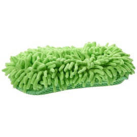 Eurow Detailer's Preference Car Sponge Super Absorbent Microfiber Chenille Wash and Detail Double Sided with Scour Scrubber