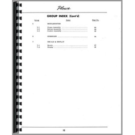 Dearborn 10-217 Plow Parts Manual