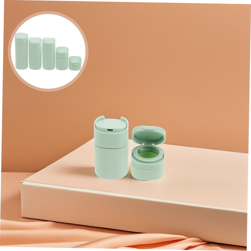 Gatuida 1 Set Refillable Travel Containers for Shampoo Lotion Body