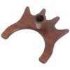 Mipcase Billiards Cue Rest Wooden Bridge Holder for Pool Table