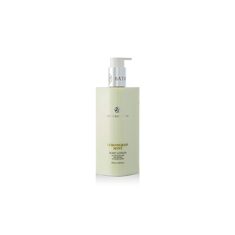 Bath & Bloom BATH&BLOOM Lemongrass Mint Body Lotion, Cream, 8.5