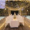 JMEXSUSS 300 LED Remote Control Curtain Lights, Plug in Fairy