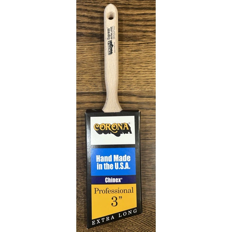 Corona Express 3” Angle Brush - Chinex - Extra Long
